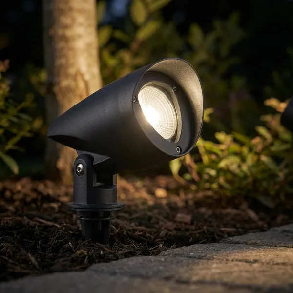 Silver_3W_Garden_Aluminium_Lighting_And_Luminaries_For_Outdoor_Purpose