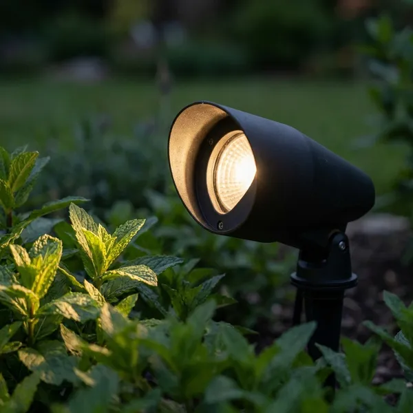 Silver_7W_Outdoor_Garden_Aluminium_Lighting_And_Luminaries_For_Outdoor_Purpose
