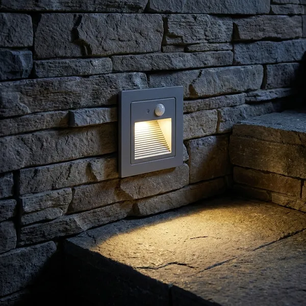 Beige_3W_Outdoor_Motion_Sensor_Light_Aluminium_Lighting_And_Luminaries_For_Outdoor_Purpose