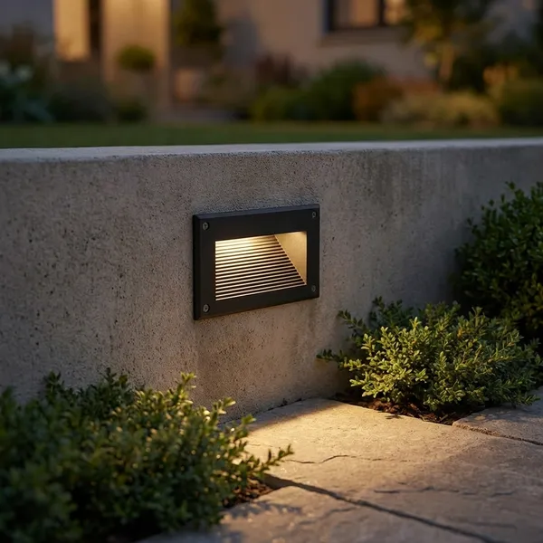 Black_7W_Recessed_Step_Aluminium_Lighting_And_Luminaries_For_Outdoor_Purpose