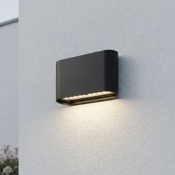 Black_16W_Wall_Aluminium_Lighting_And_Luminaries_For_Outdoor_Purpose