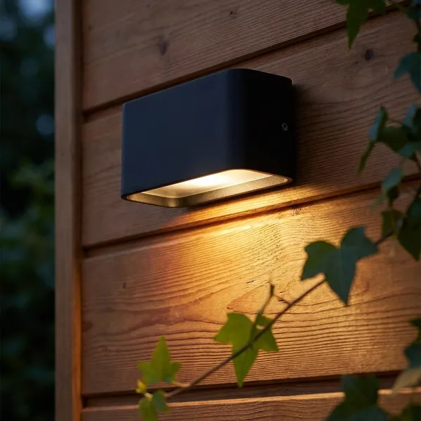 Black_16W_Wall_Aluminium_Lighting_And_Luminaries_For_Outdoor_Purpose