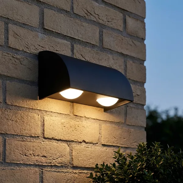 White_And_Black_2W_Wall_Aluminium_Lighting_And_Luminaries_For_Outdoor_Purpose