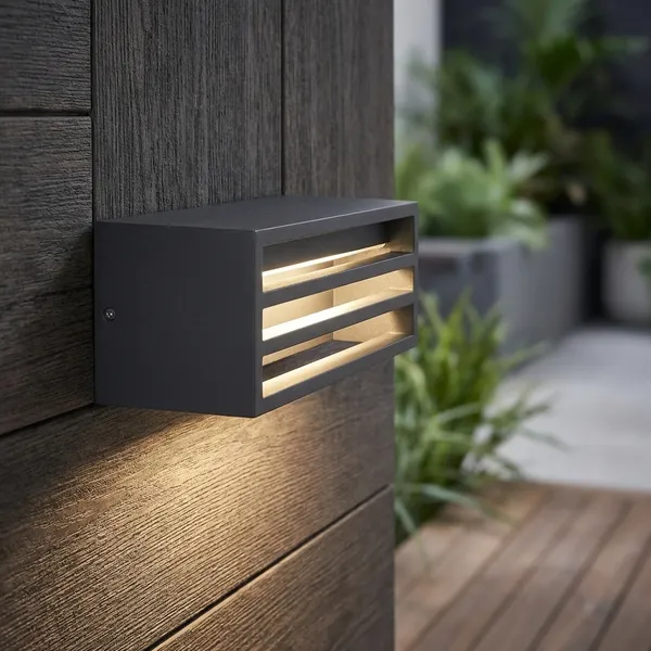 Grey_7W_Outdoor_Bollard_Aluminium_Lighting_And_Luminaries_For_Outdoor_Purpose