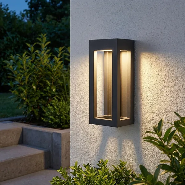 Grey_7W_Outdoor_Bollard_Aluminium_Lighting_And_Luminaries_For_Outdoor_Purpose