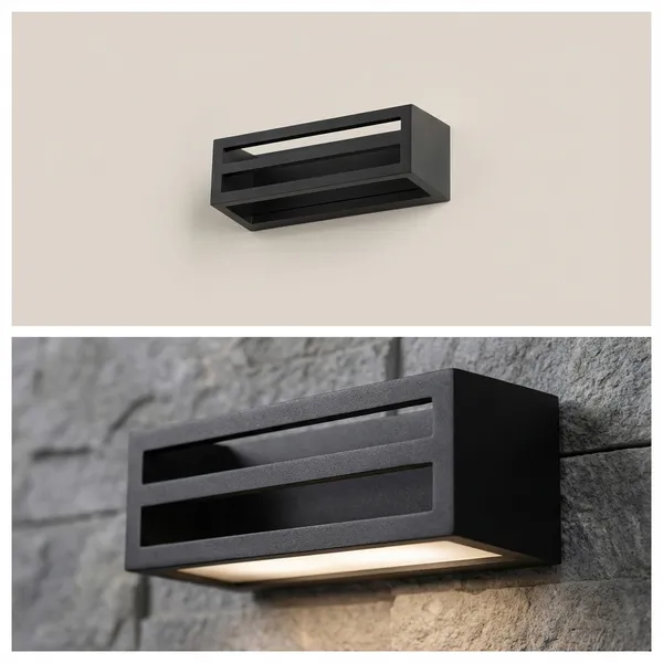 Grey_7W_Outdoor_Bollard_Aluminium_Lighting_And_Luminaries_For_Outdoor_Purpose