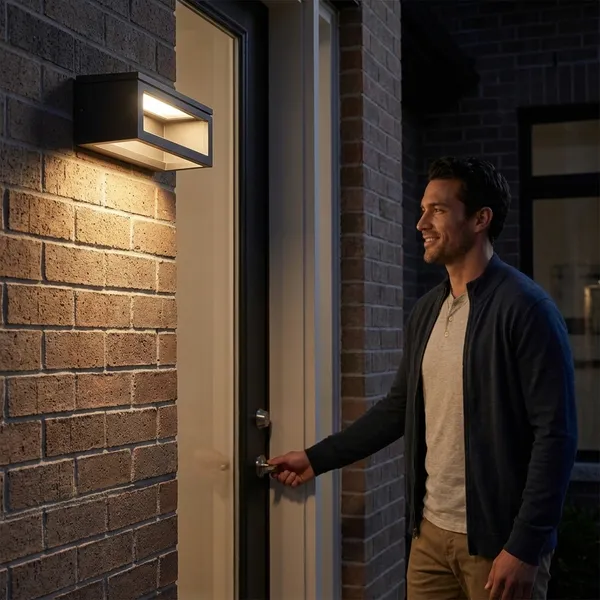 Grey_7W_Outdoor_Bollard_Aluminium_Lighting_And_Luminaries_For_Outdoor_Purpose