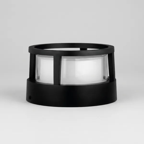 White_And_Black_12W_Square_Gate_Aluminium_Lighting_And_Luminaries_For_Outdoor_Purpose