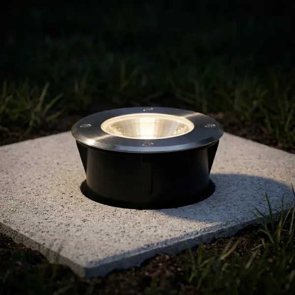 Black_And_Silver_6W_Recessed_Ground_Burial_Wall_Washers_Aluminium_Lighting_And_Luminaries_For_Outdoor_Purpose