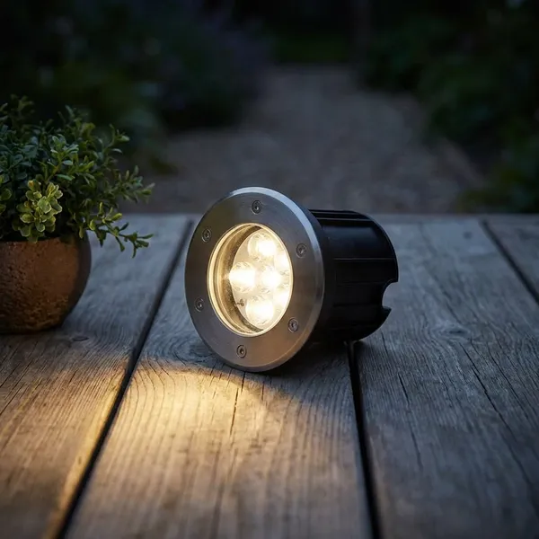 Black_And_Silver_7W_Inground_Led_Burial_Aluminium_Lighting_And_Luminaries_For_Outdoor_Purpose