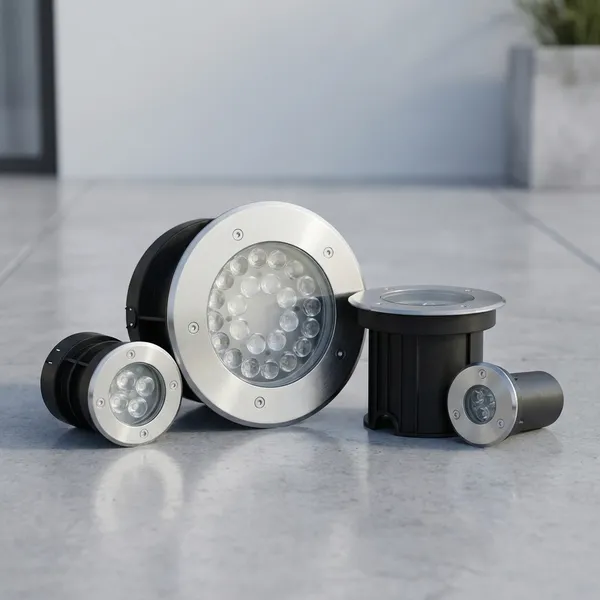 Black_And_Silver_24W_Inground_Led_Burial_Aluminium_Lighting_And_Luminaries_For_Outdoor_Purpose