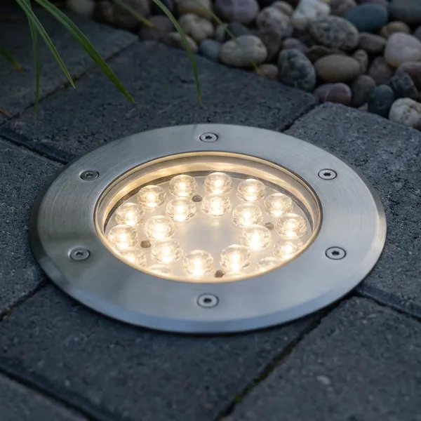 Black_And_Silver_24W_Inground_Led_Burial_Aluminium_Lighting_And_Luminaries_For_Outdoor_Purpose