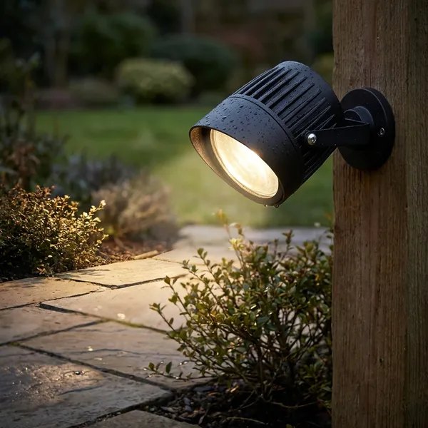 Black_And_Silver_20W_Narrow_Beam_Up_Lighters_Aluminium_Lighting_And_Luminaries_For_Outdoor_Purpose