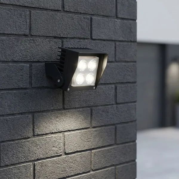 Black_And_Silver_12W_Narrow_Beam_Up_Lighters_Aluminium_Lighting_And_Luminaries_For_Outdoor_Purpose