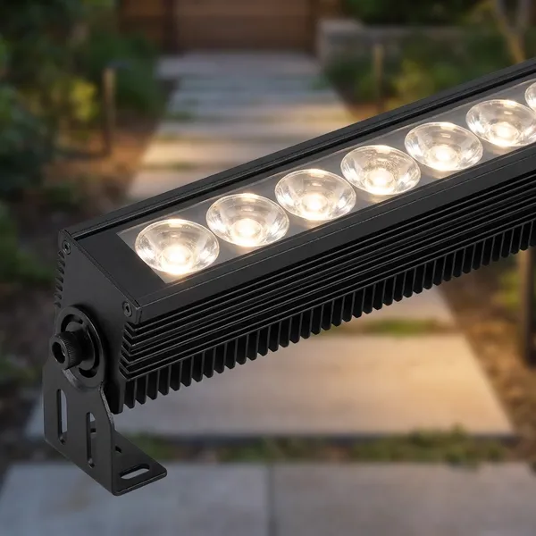 Black_And_Silver_48W_Wall_Washers_Aluminium_Lighting_And_Luminaries_For_Outdoor_Purpose