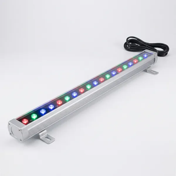 Black_And_Silver_36W_Rgb_Wall_Washers_Aluminium_Lighting_And_Luminaries_For_Outdoor_Purpose