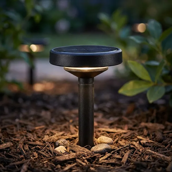 Black_And_Silver_3.2W_Solar_Garden_Aluminium_Lighting_And_Luminaries_For_Outdoor_Purpose
