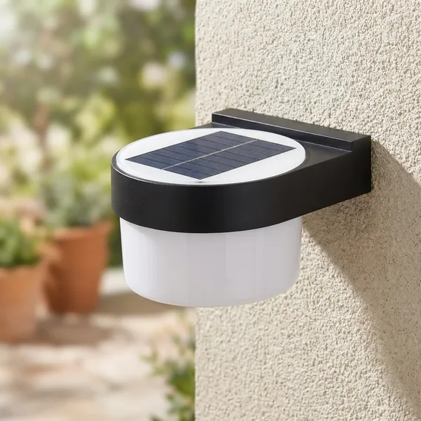 White_And_Black_1W_Solar_Garden_Aluminium_Lighting_And_Luminaries_For_Outdoor_Purpose