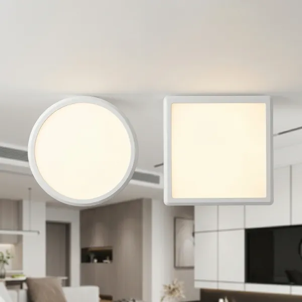 White_12W_Sky_Pc_Led_Surface_Back_Panel_Light_Plastic_Pc_Lighting_And_Luminaries_For_Indoor_Purpose