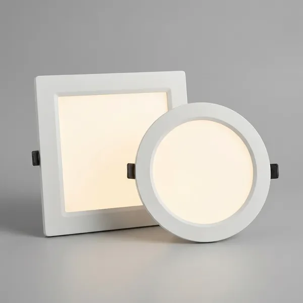 White_22W_Gly_Pc_Led_Panel_Light_Plastic_Pc_Lighting_And_Luminaries_For_Indoor_Purpose