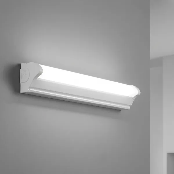 White_30W_Square_Aluminium_Led_Batten_Mushroom_Plastic_Pc,_Electronic_Parts_Lighting_And_Luminaries_For_Indoor_Purpose