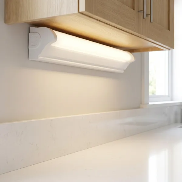 White_30W_Square_Aluminium_Led_Batten_Mushroom_Plastic_Pc,_Electronic_Parts_Lighting_And_Luminaries_For_Indoor_Purpose
