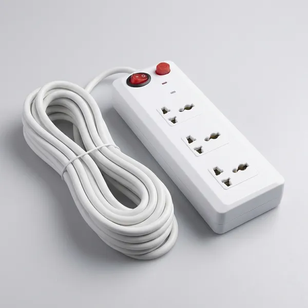 White_Extention_Board_3-Meter_Plastic_Pc_Lighting_And_Luminaries_For_Indoor_Purpose
