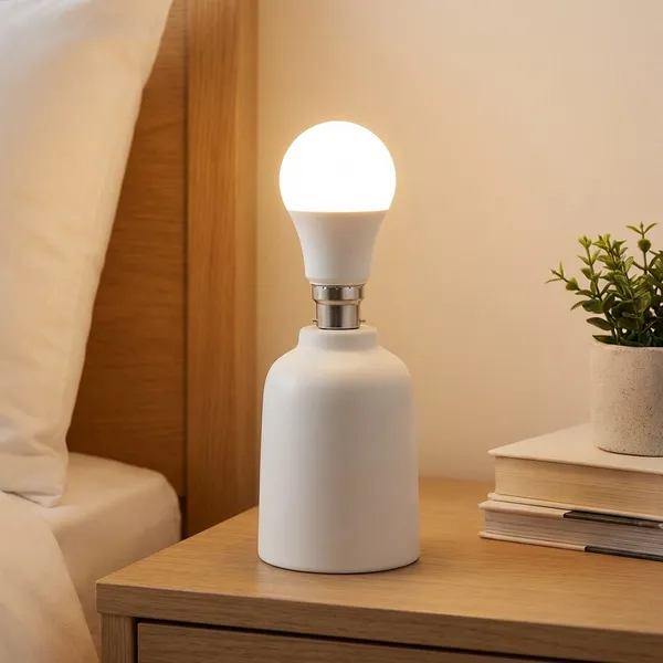White_12W_Led_Dob_Bulb_Aluminium_Lighting_And_Luminaries_For_Outdoor_Purpose