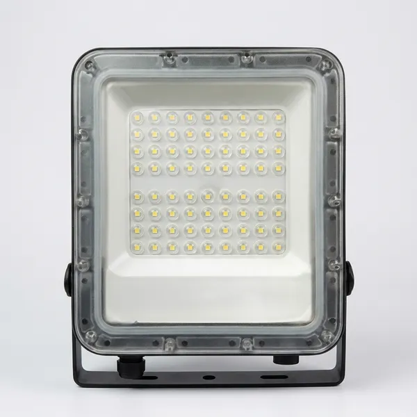 Silver_100W_Led_Dob_Flood_Aluminium_Lighting_And_Luminaries_For_Outdoor_Purpose