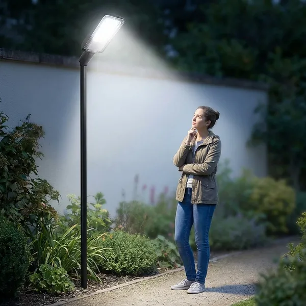 Silver_50W_Led_Dob_Street_Aluminium_Lighting_And_Luminaries_For_Outdoor_Purpose
