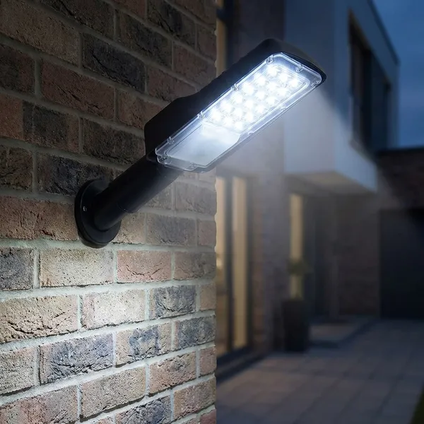 Silver_100W_Led_Dob_Street_Aluminium_Lighting_And_Luminaries_For_Outdoor_Purpose
