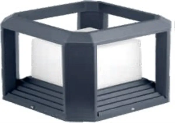 Silver_And_White_Square_Gate_Aluminium_Lighting_And_Luminaries_For_Outdoor_Purpose