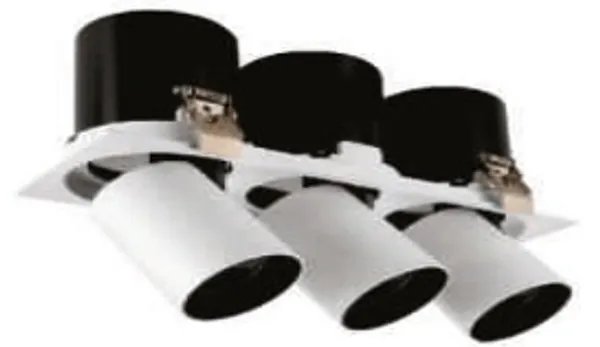 White_And_Black_45W_360_Recessed_Telescope_Aluminium_Lighting_And_Luminaries_For_Indoor_Purpose