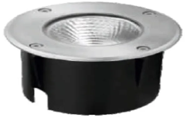 Black_And_Silver_12W_Recessed_Ground_Burial_Wall_Washers_Aluminium_Lighting_And_Luminaries_For_Outdoor_Purpose