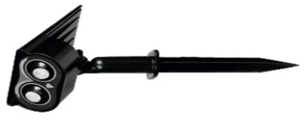 Black_3.2W_Solar_Garden_Aluminium_Lighting_And_Luminaries_For_Outdoor_Purpose