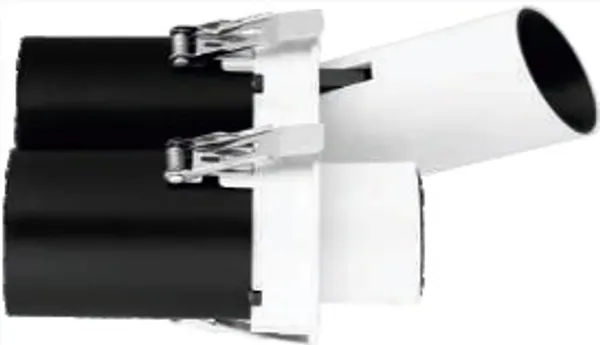 White_And_Black_30W_360_Recessed_Telescope_Aluminium_Lighting_And_Luminaries_For_Indoor_Purpose