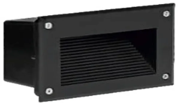 Black_7W_Recessed_Step_Aluminium_Lighting_And_Luminaries_For_Outdoor_Purpose