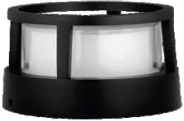 White_And_Black_12W_Square_Gate_Aluminium_Lighting_And_Luminaries_For_Outdoor_Purpose