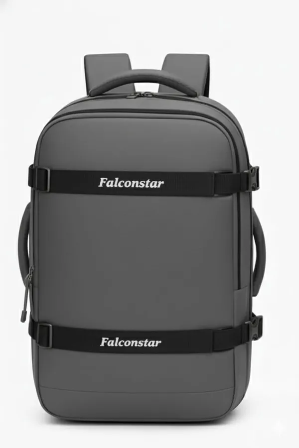 Grey_Premium_Nylon_40L_Travel_Laptop_Backpack_Bag_For_Men_&_Women