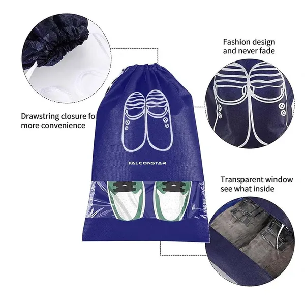 Black_Premium_Polyster_Shoe_Bag_For_Men_&_Women_(Pack_Of_3)