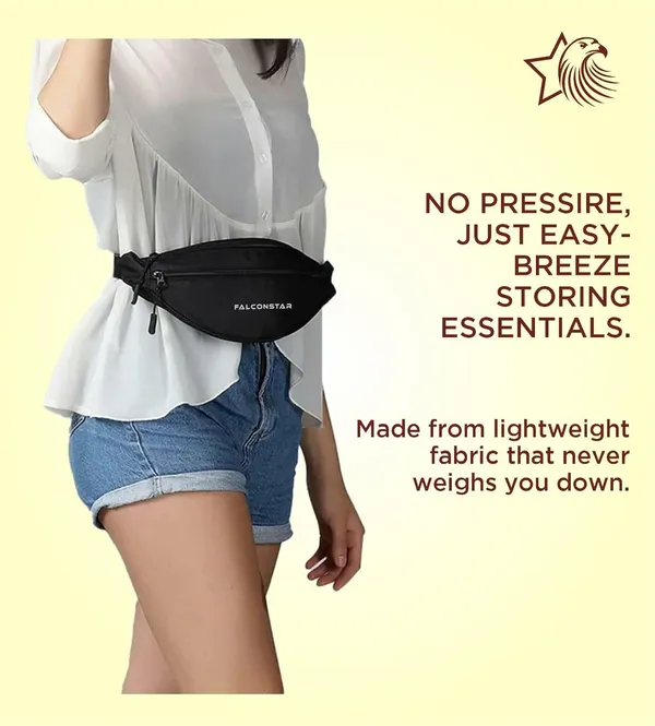 Black_Premium_Nylon_Waist_Bag_For_Men_&_Women