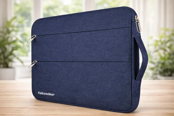 Navy_Blue_Premium_Nylon_Laptop_Sleeves_For_Men_&_Women