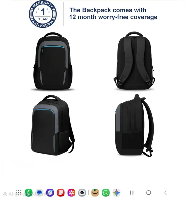 Black_&_Grey_Premium_Nylon_Laptop_Backpack_For_Men_&_Women