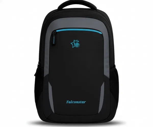 Black_&_Grey_Premium_Nylon_Laptop_Backpack_For_Men_&_Women
