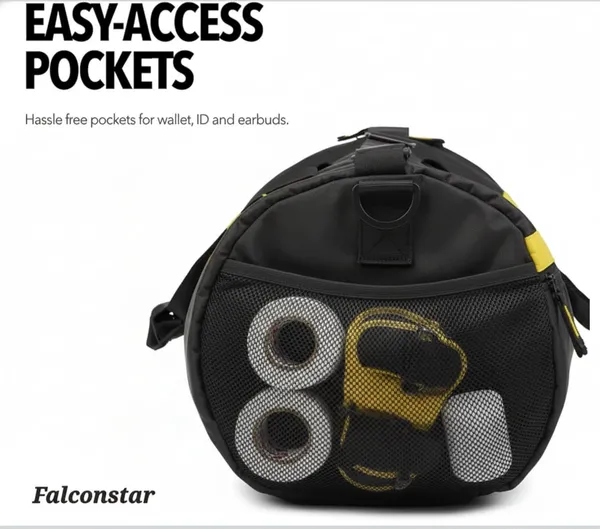 Black_&_Yellow_Premium_Nylon_33L_Gym_Bag_For_Men_&_Women