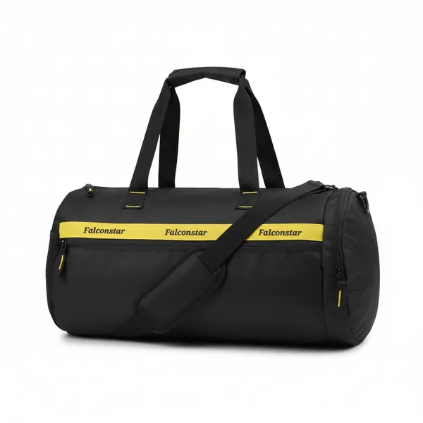 Black_&_Yellow_Premium_Nylon_33L_Gym_Bag_For_Men_&_Women