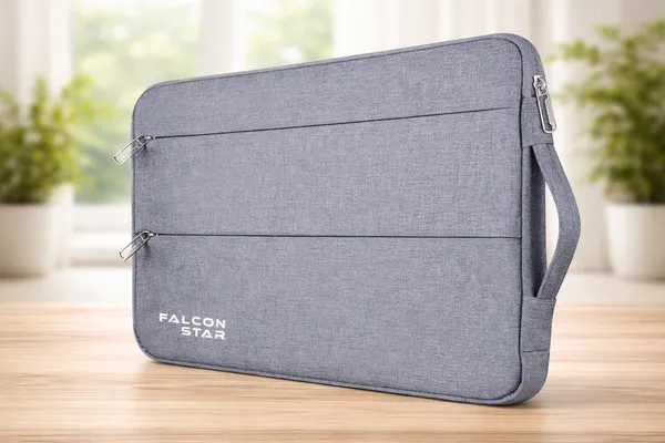 Grey_Premium_Nylon_Laptop_Sleeves_For_Men_&_Women
