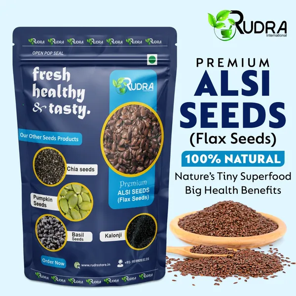 Alsi_|_Flax_Seeds_Rich_In_Lignans,_Omega-3S_For_Heart_Health_|_300_Gm_|_Dark_Red