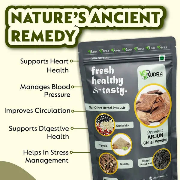 Arjun_Chhal_Powder_|Heart_Health,_Blood_Pressure_|_300_Gm_|_Light_Red