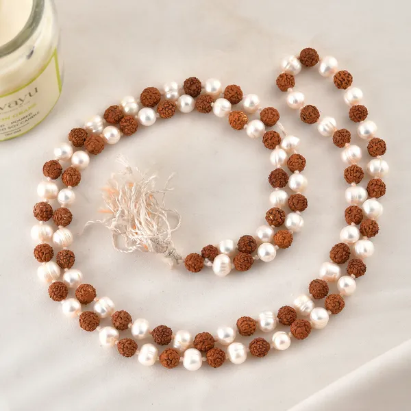 Rudraksha_&_Pearl_Mala